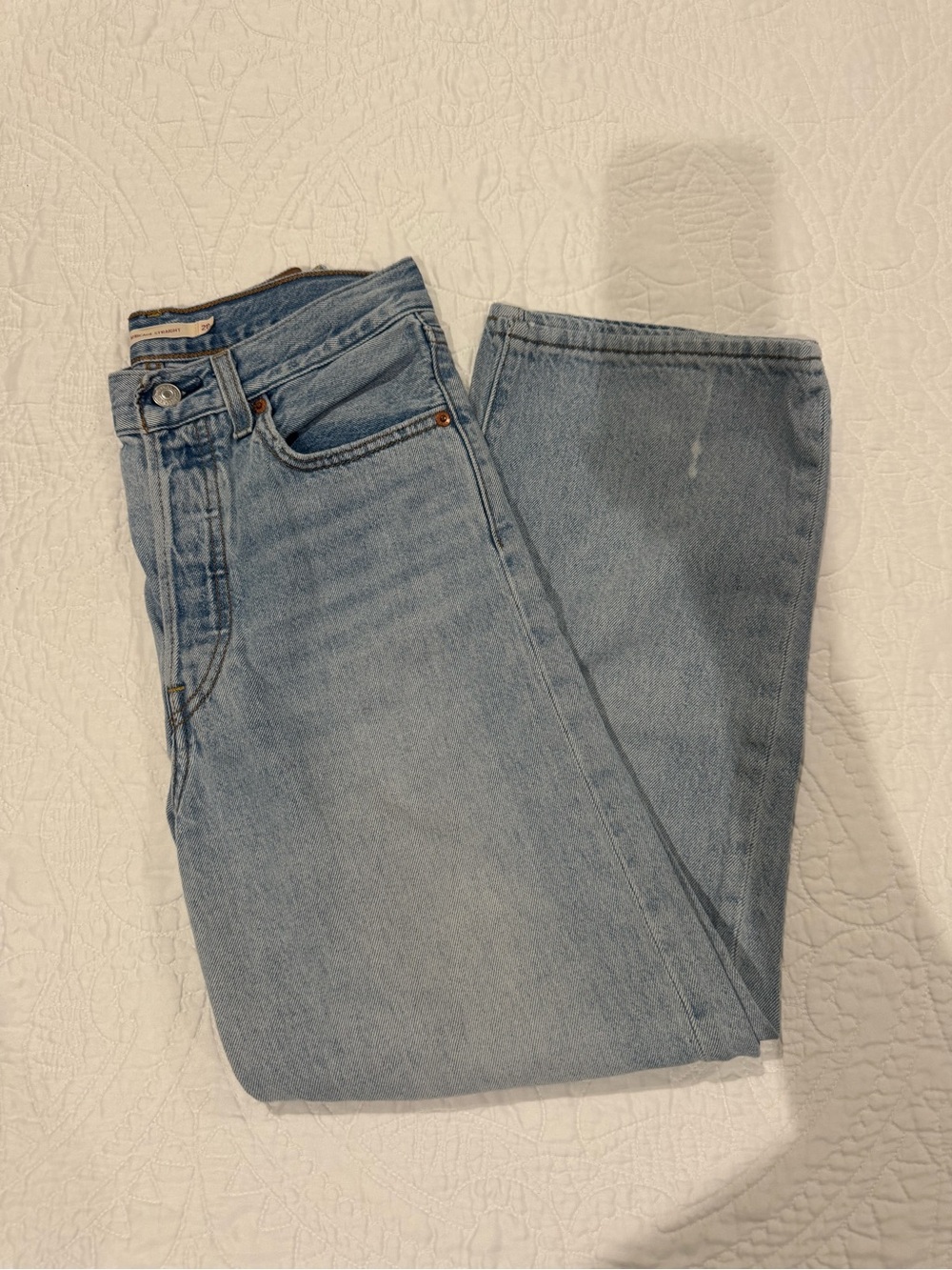 Levi's Light Blue Women's Straight-Leg Jeans